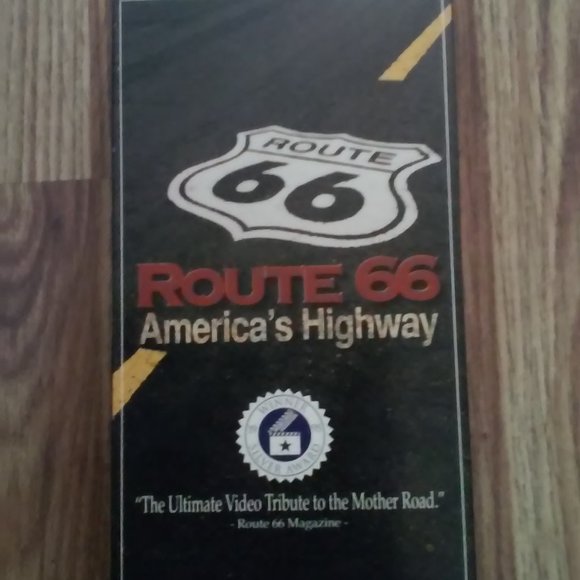 VHS Movie Collectable Route 66 60 Minutes Perfect Condition 1995 Cardboard Case - Picture 1 of 4